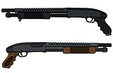 Two short pump shotguns