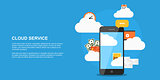 cloud service concept