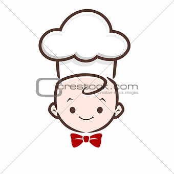 Cartoon Baby Chef