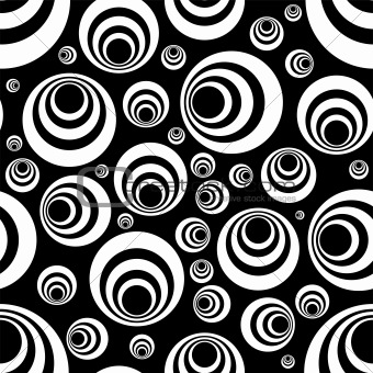 Textured Wallpaper on Image Description  Seamless Repeating Tile Design In Black And White