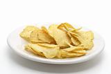 Chips on a plate