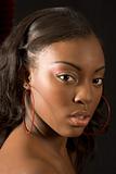 Beautiful black girl (portrait)