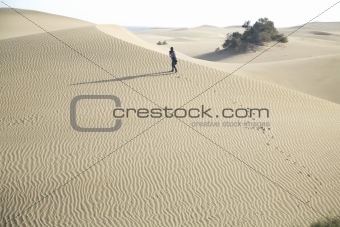walking the dune