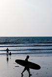 surfer silhouette