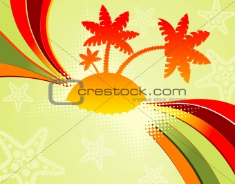 Abstract summer background