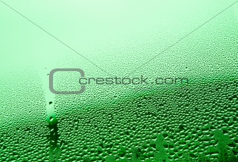 Water Droplet Background - Green