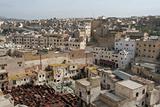 Roofs of Fez in Morocco