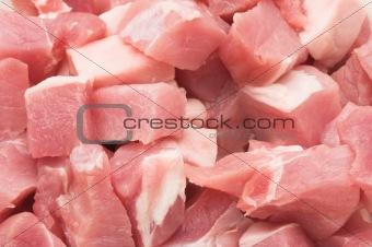 Fresh pork meat