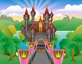 Fairytale Beautiful Castle
