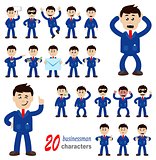 20 businessman characters