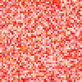 Red vector tiles mosaic background