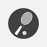 Racket tennis icon