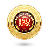 ISO 3166 certified medal - country codes