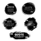 Grunge quote templates