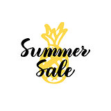 Summer Sale Lettering
