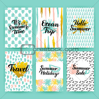 Summer Time Trendy Posters