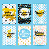Summer Trendy Hipster Posters