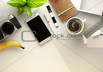 Office Desktop View with Business Objects