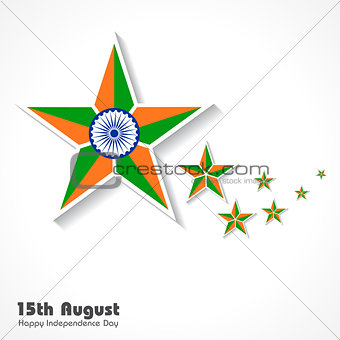 Illustration for independence day of india