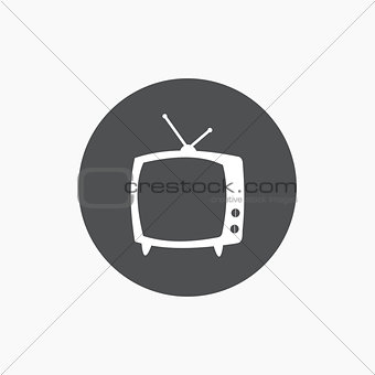 TV vector icon