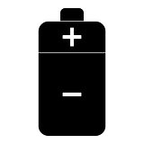 Battery  the black color icon .