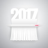 Paper 2017 is Cut into Modern Shredder