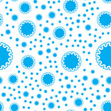 abstract circle seamless pattern