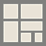 Postage stamps template