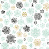 Christmas and New Year seamless pattern. EPS 10 vector