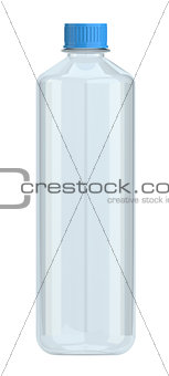 Plastic bottle of water. Product Packing