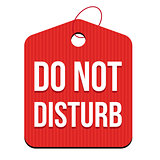Do not disturb hanger