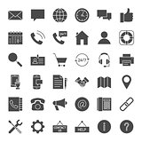 Contact Solid Web Icons