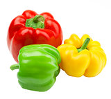 Three Bell Peppers