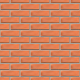 Seamless texture of a brick wall, vector illustration.