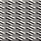 Repeating Slanted Stripes Modern Texture. Monochrome Geometric Seamless Pattern.