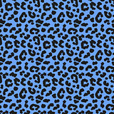 Leopard skin seamless pattern. African animals concept endless background, repeating texture. Vector illustration.