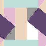 Delicate geometric seamless pattern. Soft color composition