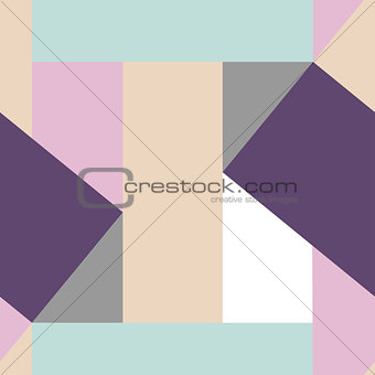 Delicate geometric seamless pattern. Soft color composition
