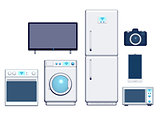 Internet of things appliances front 3d