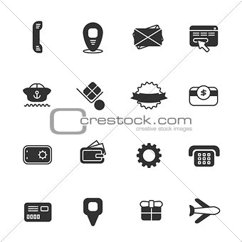 Commercial icon set