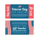 Veterans day Gift voucher