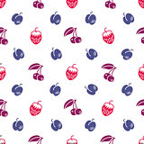 Berries seamless pattern