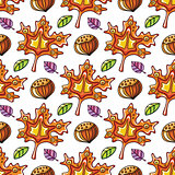 Autumn seamless pattern series