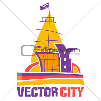 Vector city icon