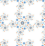 Vector flower seamless pattern.