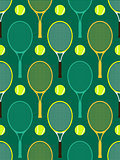 tennis rackets and balls