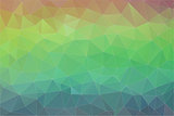 Flat Retro triangle Background. Colorful mosaic pattern.