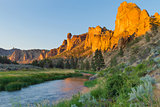 Crooked River and Monkey Face at Smith Rock