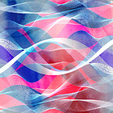 Abstract watercolor background wave