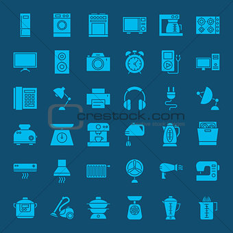 Household Solid Web Icons